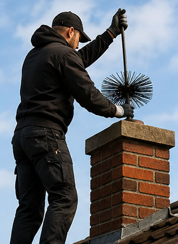 chimney cleaning in new heaven